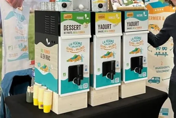 fontaine à yaourt de Bio&lo