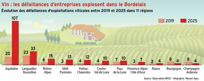 <em class="placeholder">Vin : les défaillances d’entreprises explosent dans le Bordelais</em>