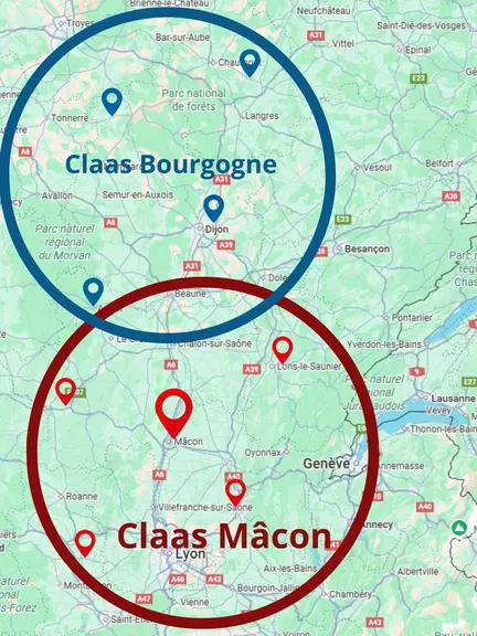 carte concessions Claas