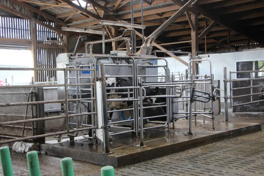 stalle de robot de traite Fullwood Packo