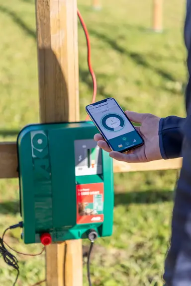 Application mobile pour électrificateur de clôture.