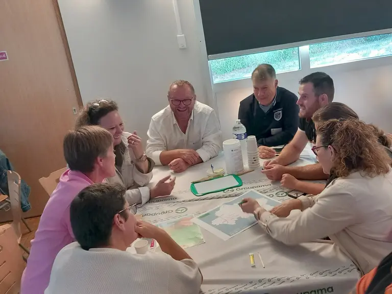 Les participants à l'épreuve de géographie.