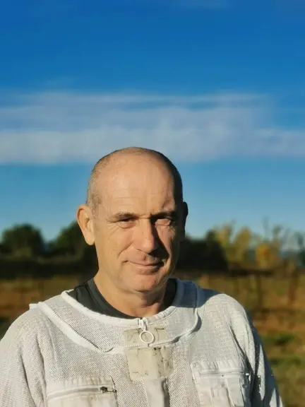 Éric Lelong, apiculteur professionnel et président d'Interapi.