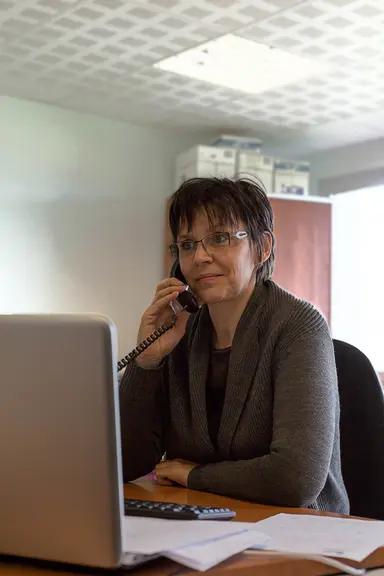 Nathalie Carthonnet, directrice d'Auvergne bio distribution. © ABD