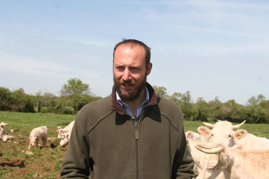 Antoine Gros. "Le fait d’avoir un troupeau de taille modeste et donc de bien connaître nos animaux nous a permis de confirmer hors cas particulier l’e