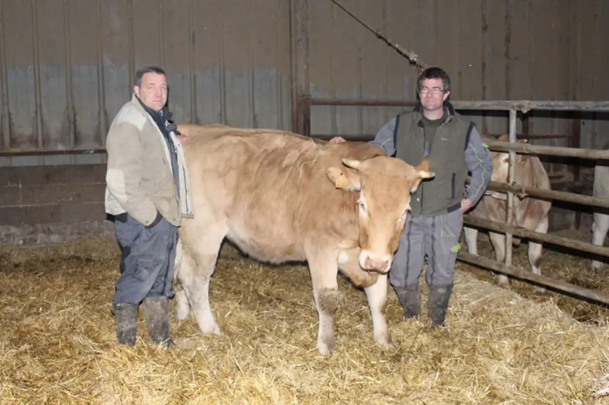 Jean-Michel Michelot (à droite) et son frère Philippe.  © S. Bourgeois