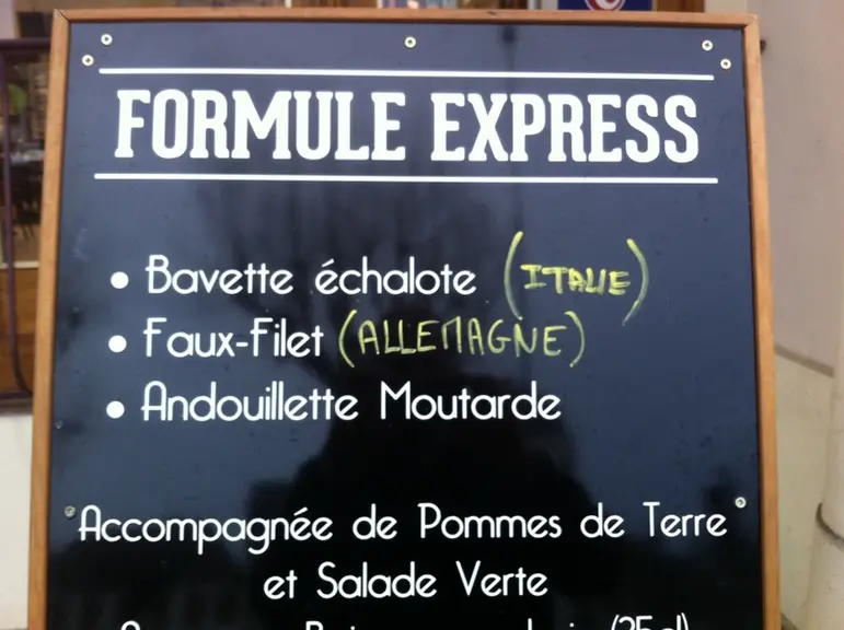 La fermeture des restaurants utilisant une majorité de viande importée favorise la renationalisation de la consommation. © F. d'Alteroche