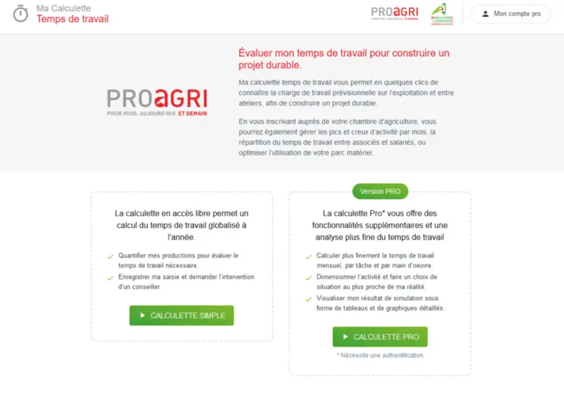 La calculette temps de travail est une aide pour quantifier le temps de travail prévisionnel, répartir les ressources et le travail à fournir et permet enfin de s’assurer de la viabilité et de la pérennité du projet.