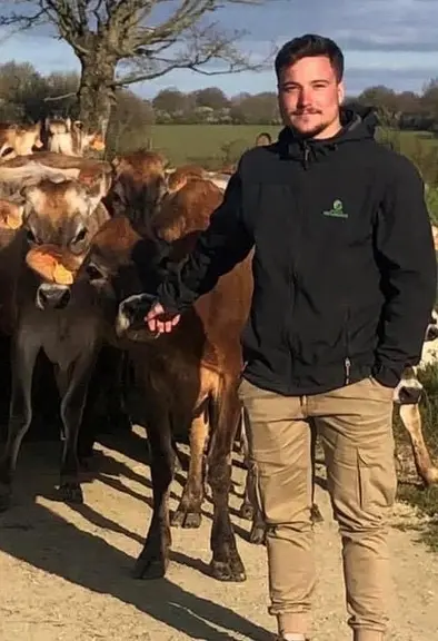 Thibault Mauny, éleveur et conseiller Paturesens