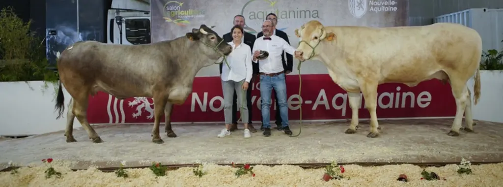 Le prix du concours "baza-blond" a été attribué à la SCEA Hontang, située dans Les Landes.