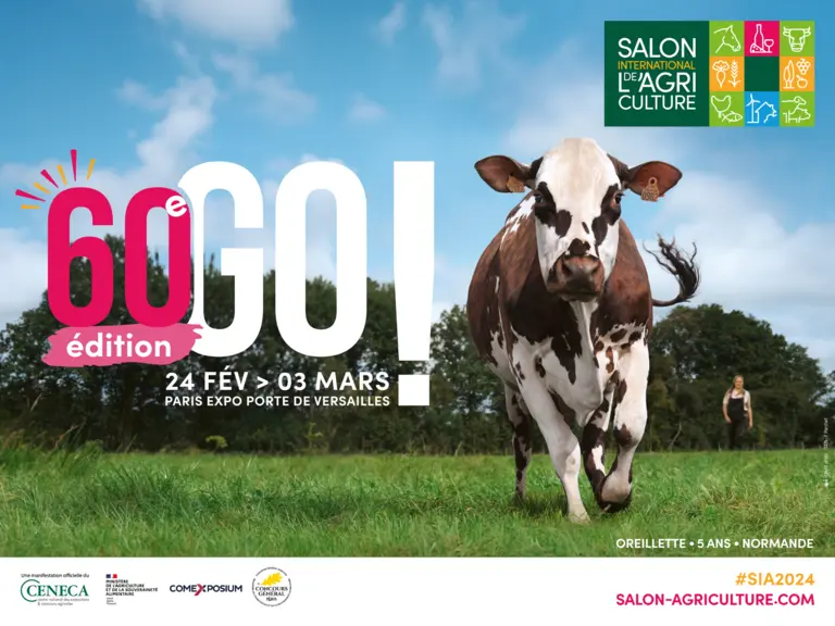 affiche 2024 salon de l'agriculture