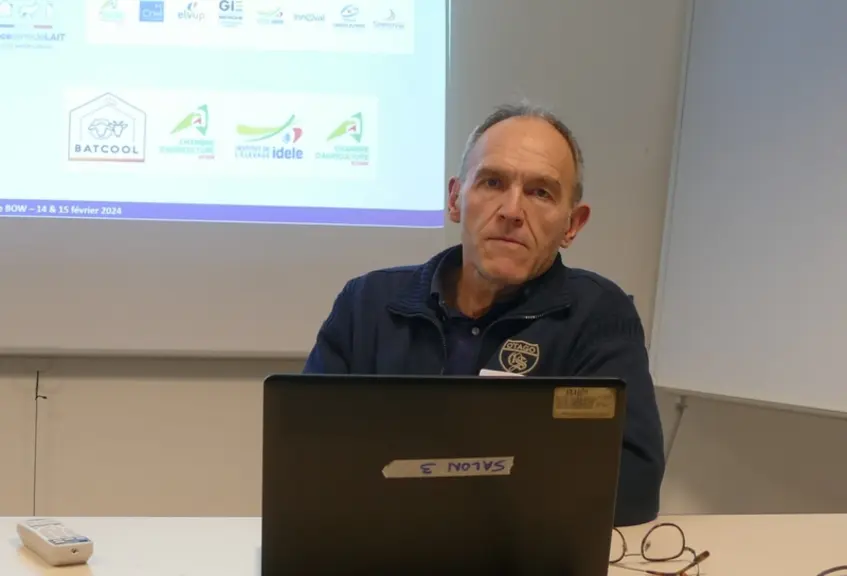 Chef de projet bâtiment à l’Institut de l’élevage, Patrick Massabie est aussi l’organisateur des Biennales des conseillers bâtiments, au cours desquel