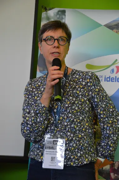 <em class="placeholder">Emmanuelle Souday, chargée de mission circuits courts à la chambre d’agriculture des Pays de la Loire.</em>