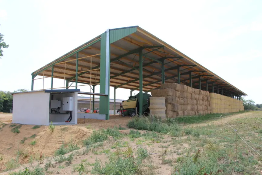bâtiment stockage photovoltaïque