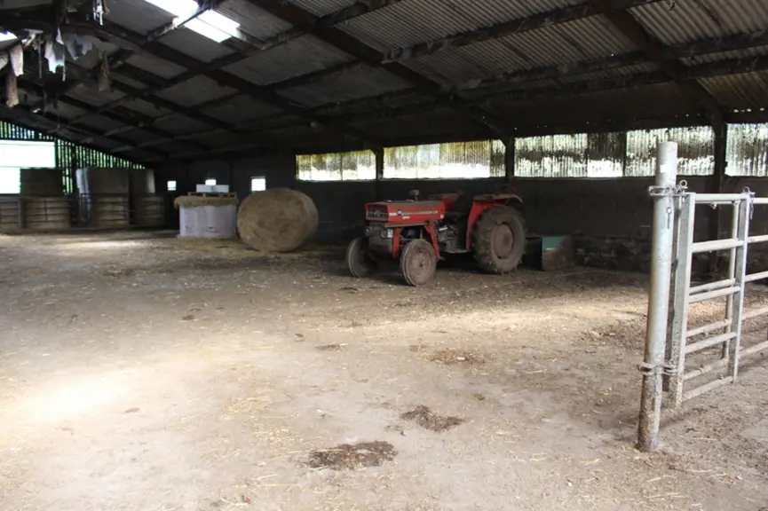 ancienne porcherie aménagée pour vaches allaitantes