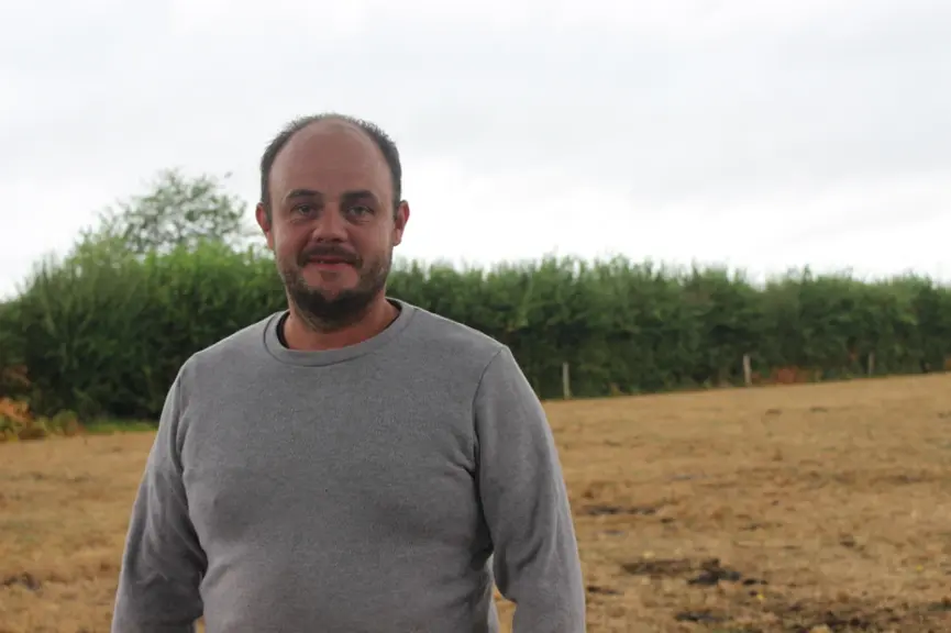 Nicolas Dubos éleveur de Limousines dans la Manche