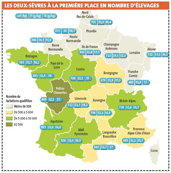 Résultats par région
