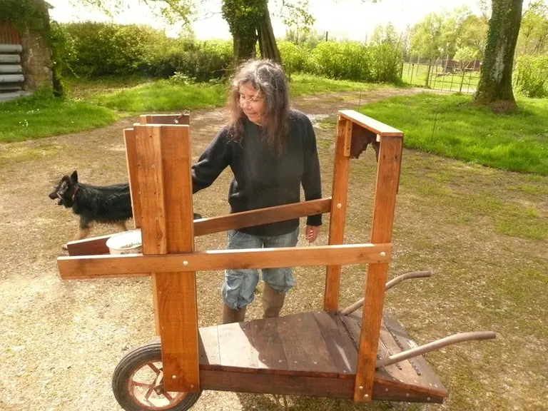 Marie Sébille, éleveuse amateur en Vendée © DR