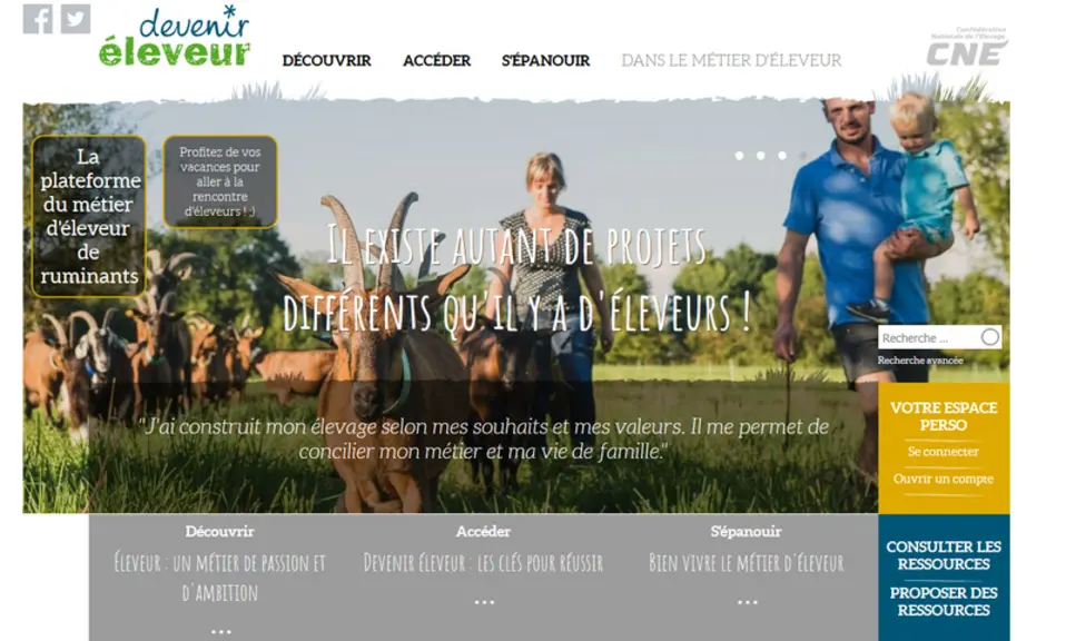 La plateforme devenir-éleveur.com a obtenu un Sommet d'or dans la catégorie service. La prochaine étape sera de promouvoir ce site auprés du grand pub