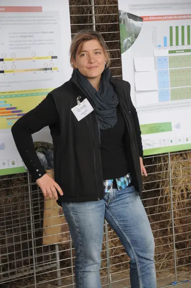 Alice Fatet, ingénieur de recherche à l'Inra © Idele
