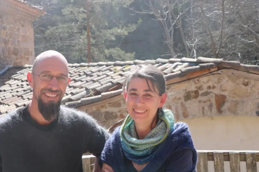 Isabelle VENIER, présidente de l'Aneca et éleveuse dans la Vienne : "la filière mohair française n'a pas vocation à s'industrialiser. Les élevages son