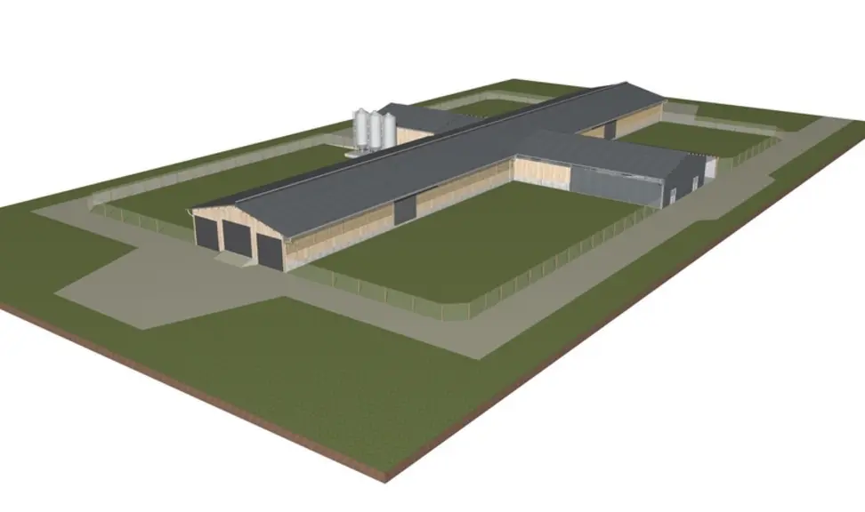 Le système choisi pour le projet est type Centre Ouest, avec un troupeau assez grand et une livraison de lait.  © Idele