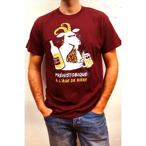 Les tee-shirts sont disponibles en différentes tailles et coloris.  © Le myrtillier
