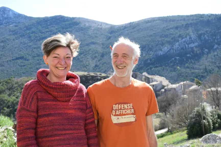 Patrizia Schwickert et Jean-Christophe Noblet  © D. Hardy