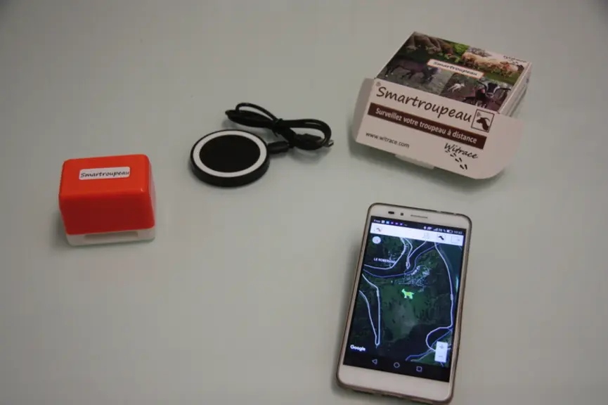 La plupart des fabricants proposent des applications smartphone faciles à utiliser pour visualiser les emplacements des balises. © B. Morel