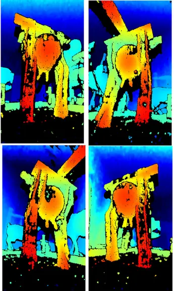 Dans cette vue, les couleurs montrent les profondeurs. © 3D Ouest