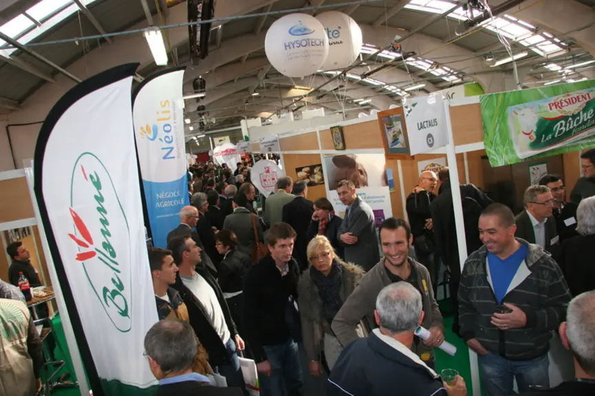 Avec 15 % d'exposants supplémentaires, Samuel Hérault, président de Capr'Inov, se réjouit de l'engouement suscité par le salon au sein de la filière c