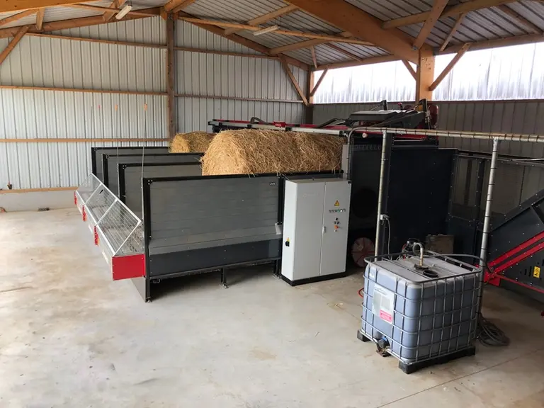 Pour les robots distribuant une ration mélangée, la conception de la cuisine est une étape importante.