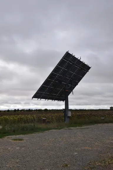 Le tracker solaire a permis de réduire la facture d'électricité de 30 % !