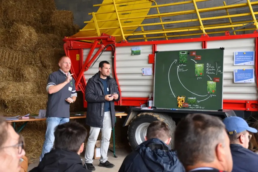 Les bonnes surprises d’une rotation bas intrants.Les élevages de chèvres disposent de multiples atouts : production de fumier/compost, culture de prai