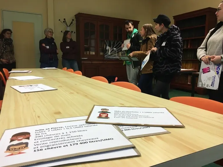 Un speed-dating cédant-candidat était proposé afin de créer des échanges et plus si affinités !