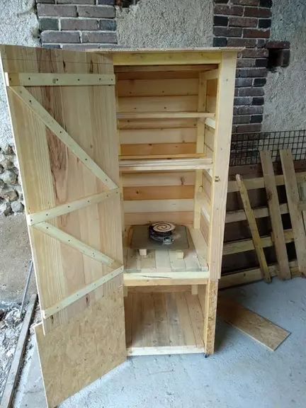 Fumoir en bois