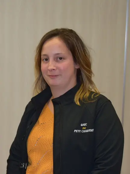 Audrey Pelletier, éleveuse en Gaec de 700 chèvres dans les Deux-Sèvres