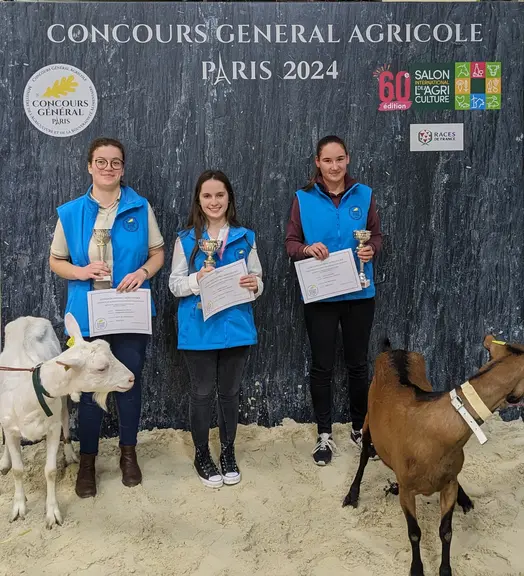 Remise des prix du Trophée du meilleur pointeur caprin 2024