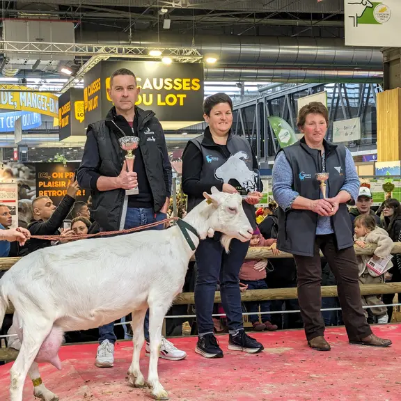 Remise des prix du Trophée Gènes Avenir au Salon de l'agriculture 2024
