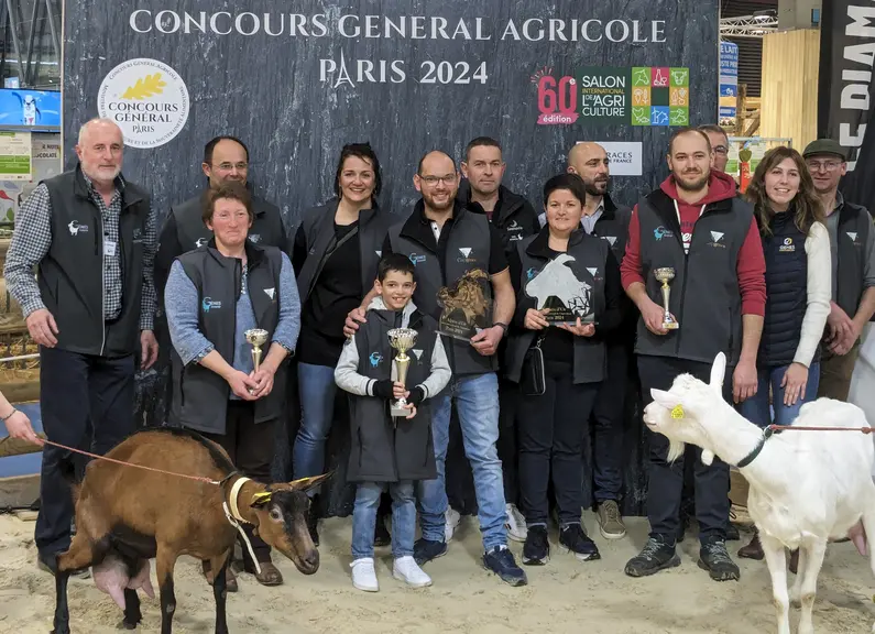 Remise des prix du Trophée Gènes Avenir au Salon de l'agriculture 2024
