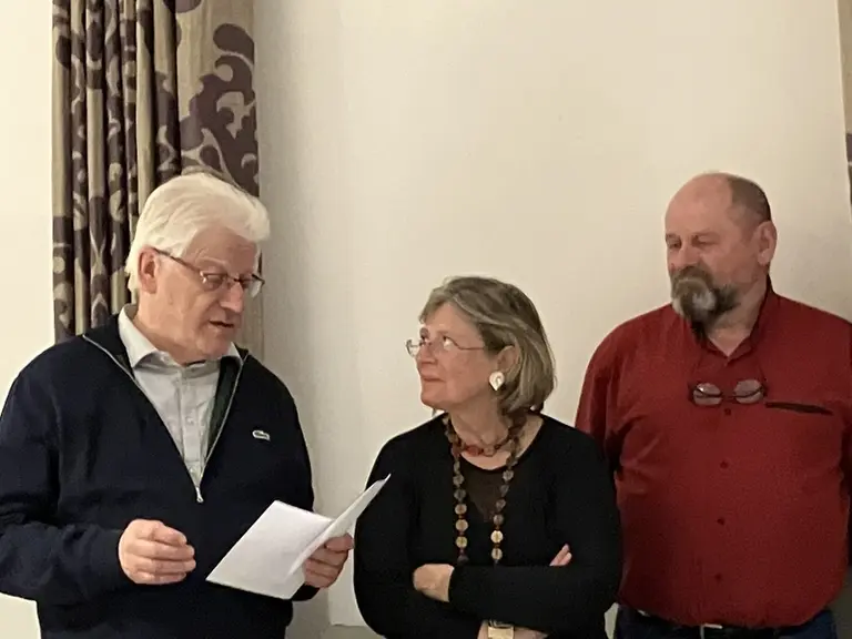 Jacky Salingardes, Laurence Gueit et Franck Moreau