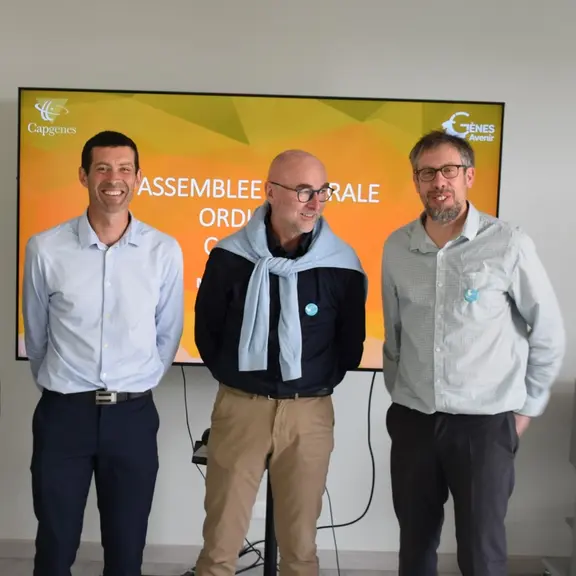 Frédéric Baudy, Yves Rouault et Pierre Martin