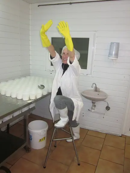 Etirement à la fromagerie