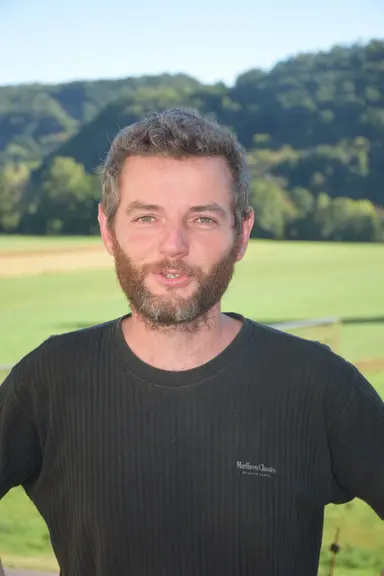 Mathieu Alazard, Gaec de Cervel