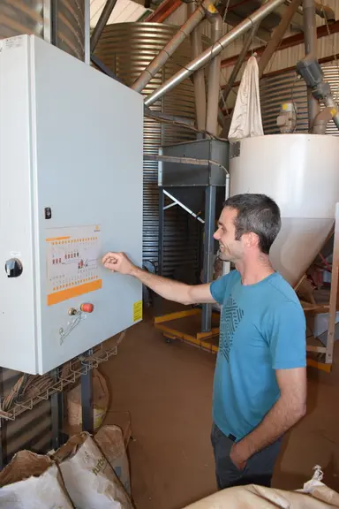 Fabrique d'aliment à la ferme