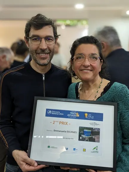 Emmanuelle et Hervé Dournes, fromagers fermiers en Haute-Garonne