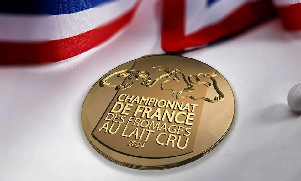Médaille d'or du National du Fromage au lait cru