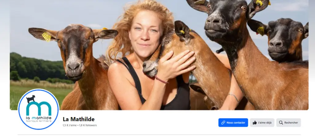 Page Facebook La Mathilde