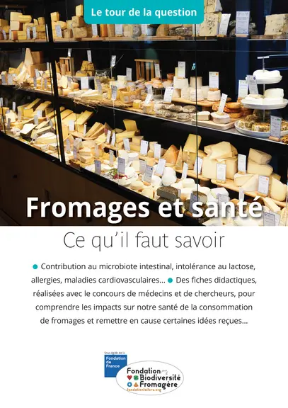 Livret sur les fromages et la santé