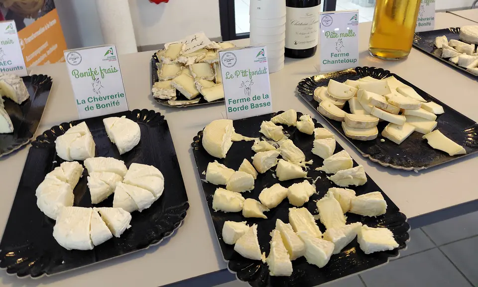 Les fromages ont été évalués selon des critères d'aspect, de texture, d'arômes et d'équilibre en bouche.